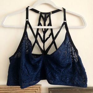 Torrid 3X Strappy Bralette Plus Racer Back Sexy